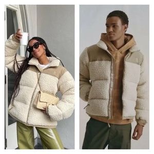 North Face Puffer Sherpa Jacket